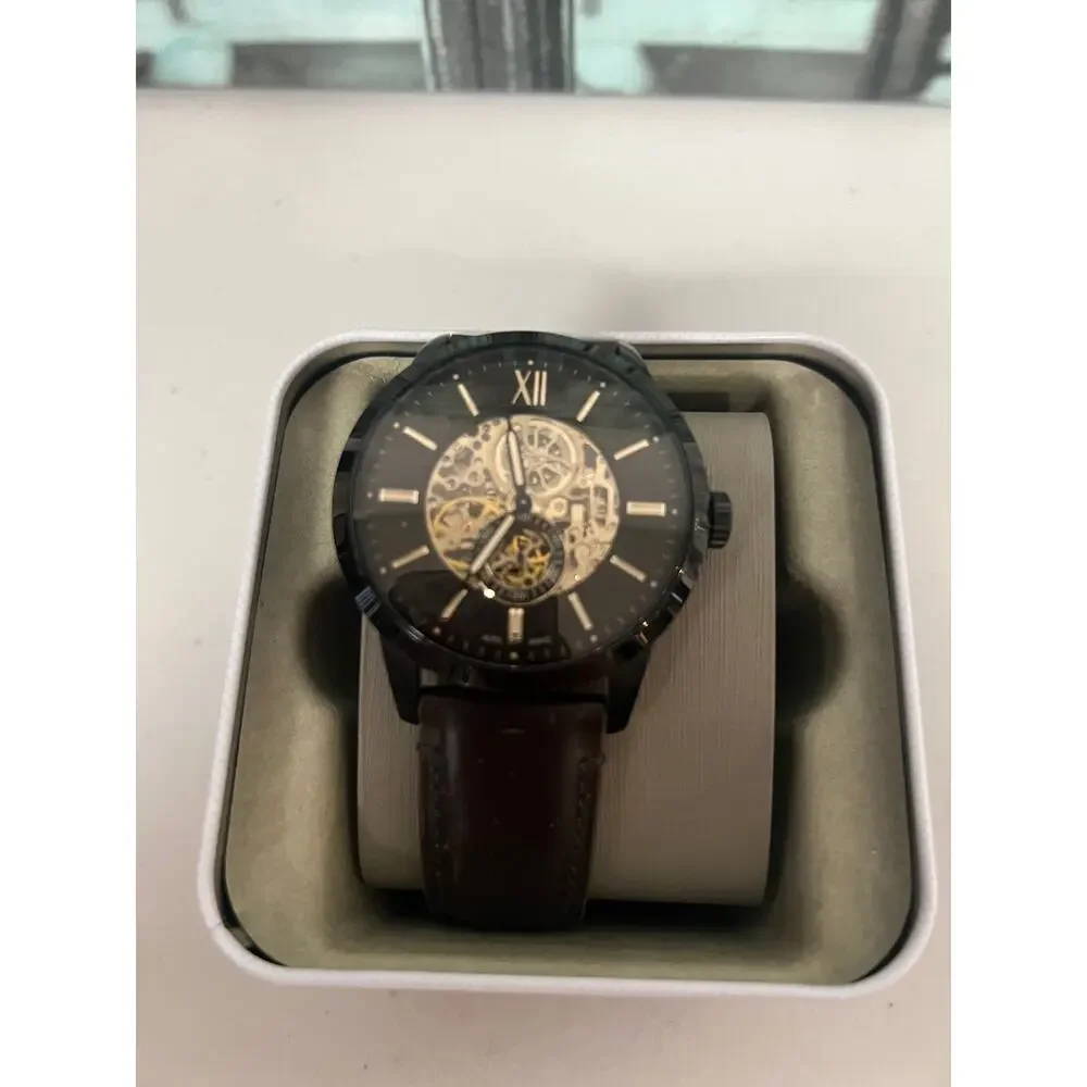 Fossil ME3155 Men's Skeleton Automatic Mechanical Watch